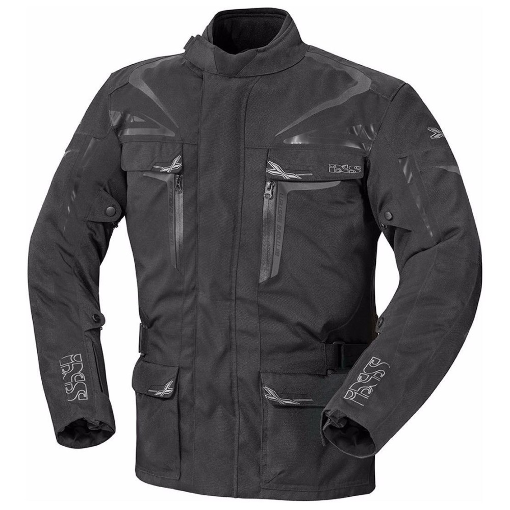 IXS veste moto BLADE textile homme toutes saisons étanche noir PROMO