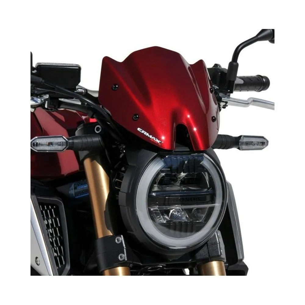 ermax honda CB650 R 2019 2020 tête de fourche saute vent peint 1 couleur