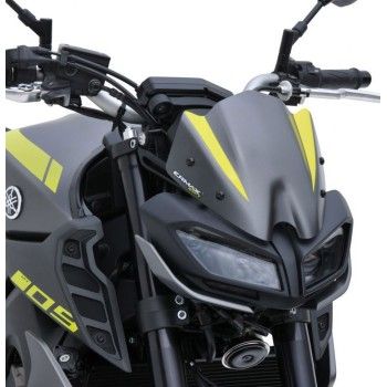 ermax yamaha MT09 2017 2020 tête de fourche saute vent 22cm BRUT A PEINDRE