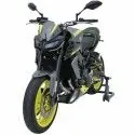 ermax yamaha MT09 2017 2020 tête de fourche saute vent 22cm BRUT A PEINDRE