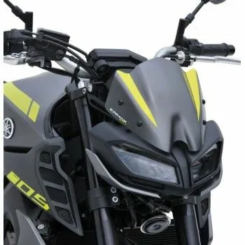 ermax yamaha MT09 2017 2020 tête de fourche saute vent 22cm peint 1 couleur ou bicolore