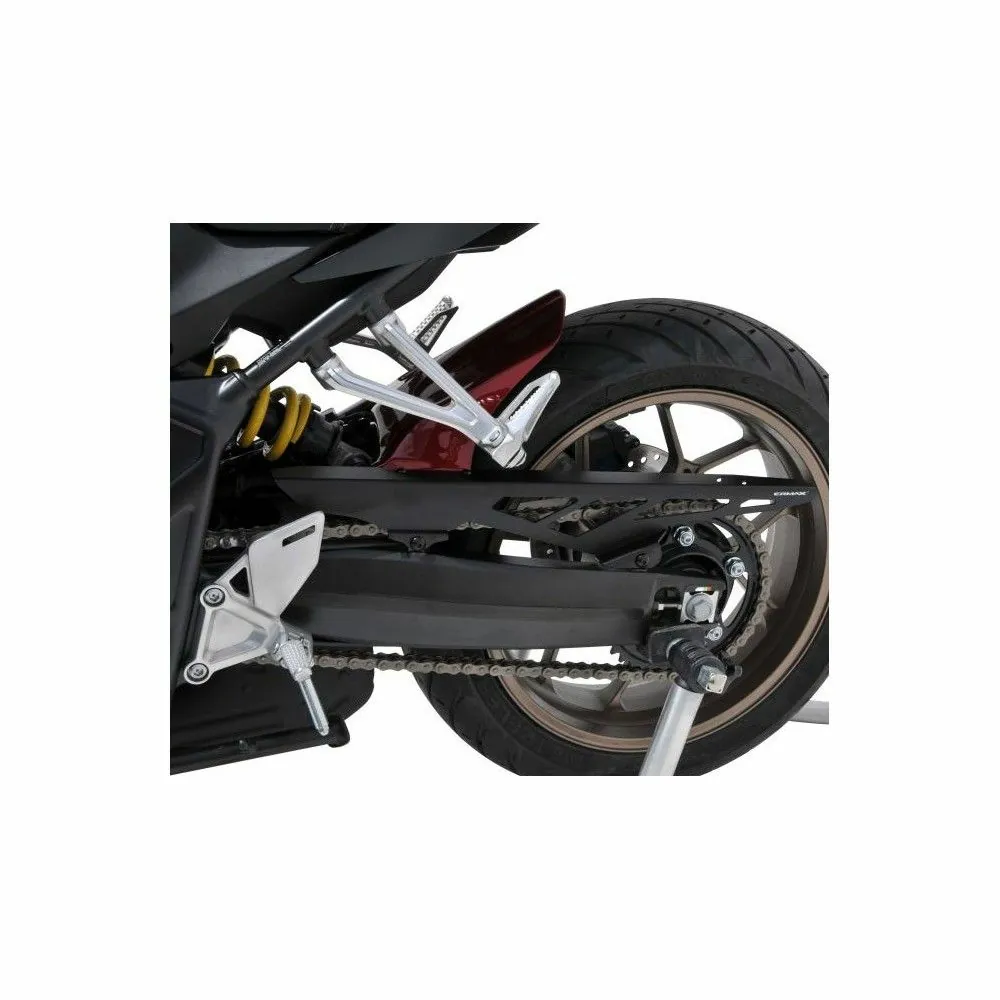 ermax honda CB650 R 2019 2020 garde boue AR BRUT + carter de chaine alu