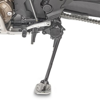 GIVI sole in alu and inox for side crutch of motorcycle honda CRF 1000 L AFRICA TWIN + ADVENTURE 18 19 - ES1161