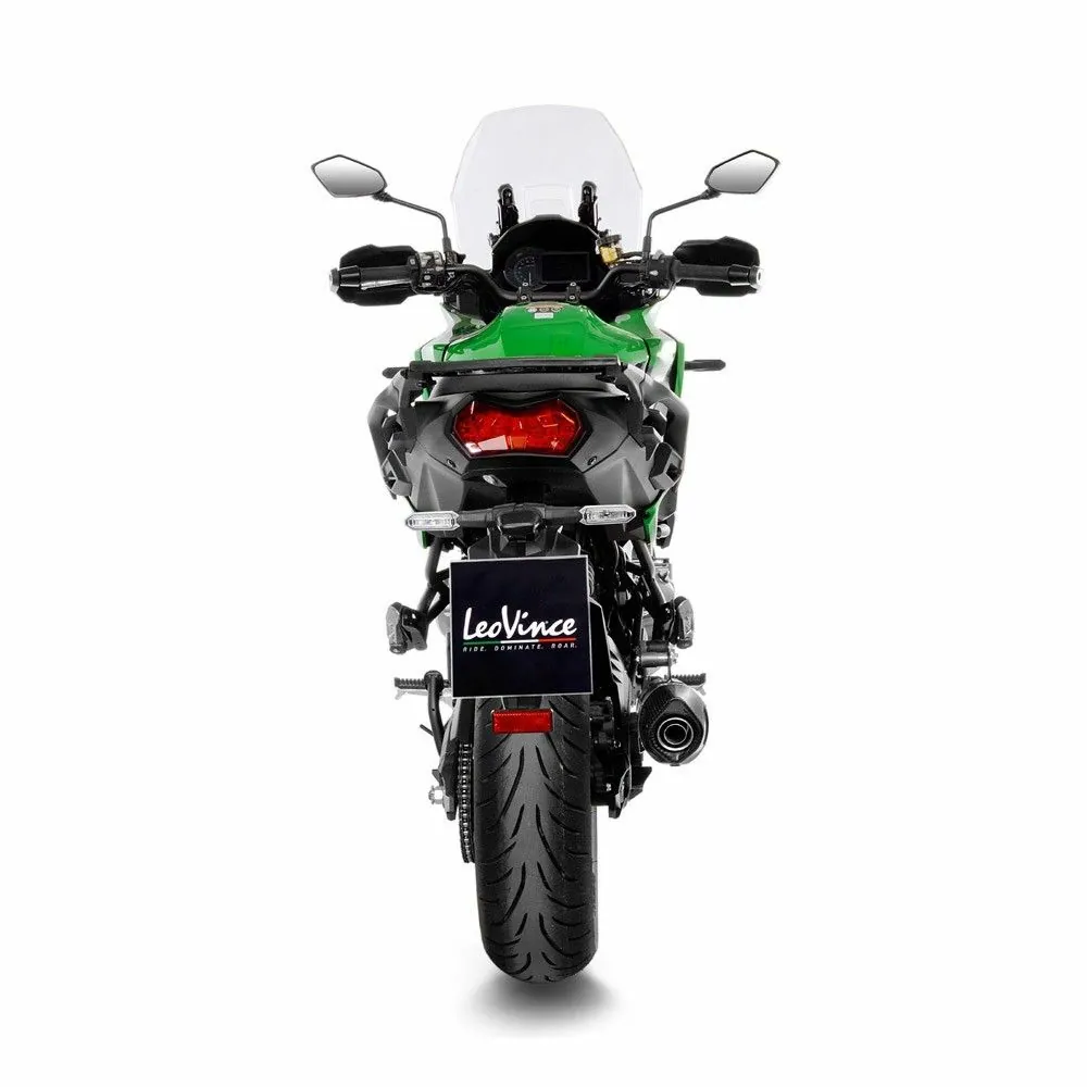 LEOVINCE Kawasaki VERSYS 1000 / 2019 2024 NERO BLACK EVO II pot d'échappement hom EURO 4 14057