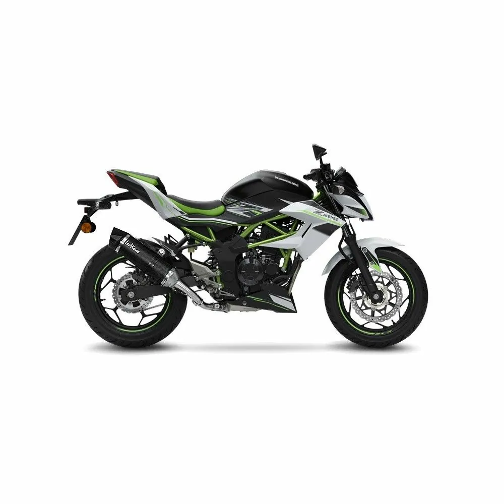 LEOVINCE Kawasaki Z125 / NINJA 125 / 2019 2022 SBK LV ONE EvoII pot d'échappement CARBONE hom EURO 4 14294E