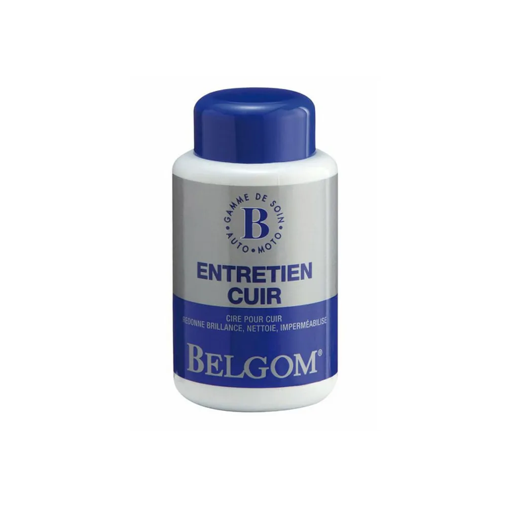 CHAFT BELGOM ENTRETIEN CUIR produit cire pour tous cuirs blousons pantalons de motos BE05