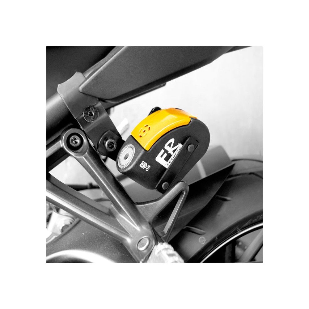 CHAFT FR SECURITE Antivol mini bloque disque moto scooter avec alarme FR10 - SRA - AV243