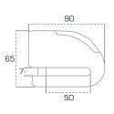 CHAFT FR SECURITY block disk security with alarm motorcycle scooter FR10 - SRA - AV243