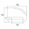 CHAFT FR SECURITY block disk security with alarm motorcycle scooter FR10 - SRA - AV243