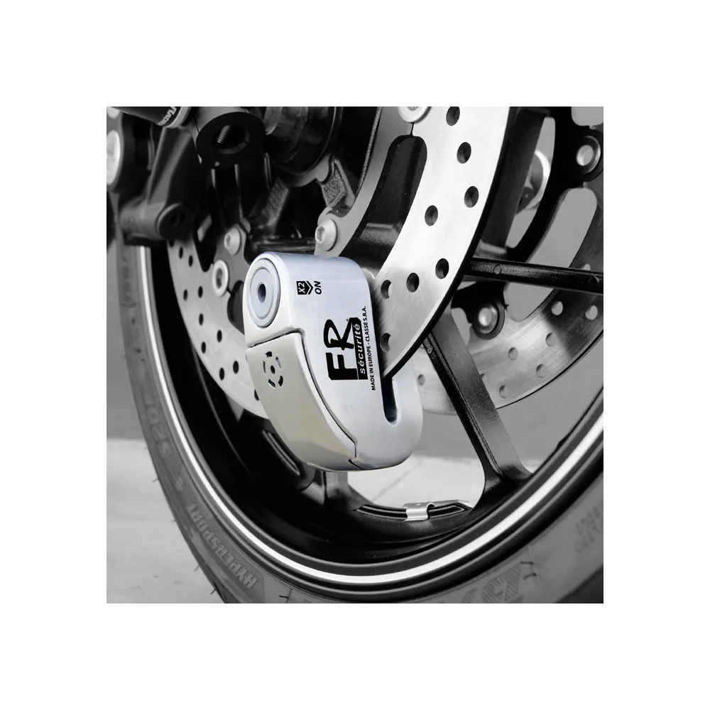 CHAFT FR SECURITY block disk security with alarm motorcycle scooter FR14 INOX - SRA - AV241