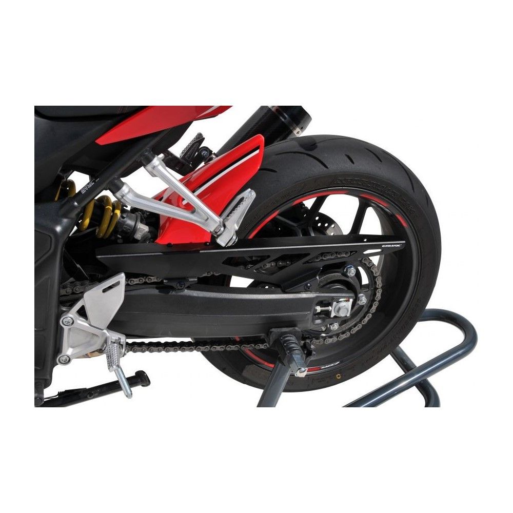 ermax honda CBR 650 R 2019 2020 garde boue AR BRUT + protection chaine alu