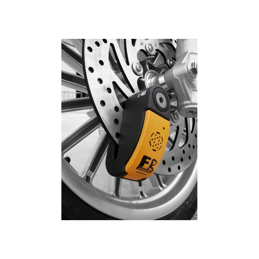 CHAFT FR SECURITE Antivol bloque disque moto scooter avec alarme FR15 - SRA - AV242
