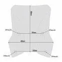 GIVI KTM 1290 SUPER ADVENTURE 2017 2019 HP windscreen D7706S - 38cm high