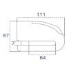 CHAFT FR SECURITE Antivol bloque disque moto scooter avec alarme FR15 - SRA - AV242