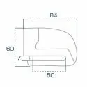 CHAFT block disk security with alarm motorcycle scooter FR6 - AV173