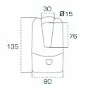 CHAFT FR SECURITY block disk security motorcycle scooter FR9 - SRA - AV244