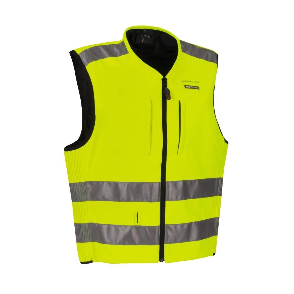 BERING C-PROTECT AIR HIGH VISIBILITY airbag jacket motorcycle scooter man woman fluo
