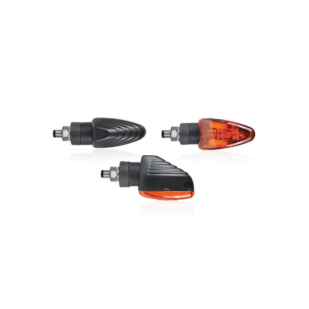 CHAFT pair of universal bulb BLADE indicators CE approved for motorcycle