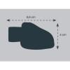 CHAFT paire de clignotants moto universels BLADE à ampoule HOMOLOGUE CE - IN738
