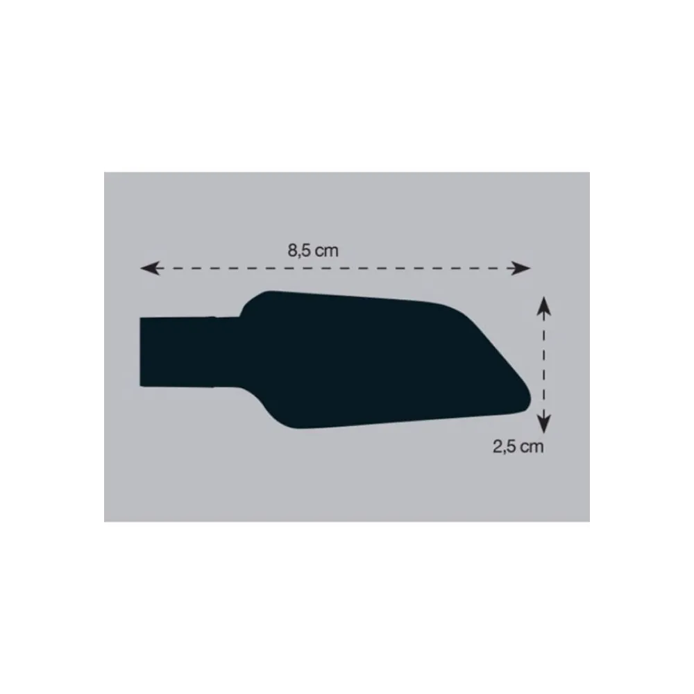 CHAFT pair of universal led BOWER indicators CE approved for motorcycle