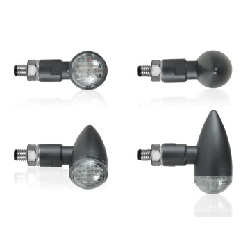 CHAFT pair of universal led CAPTAIN indicators CE approved for motorcycle
