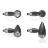 CHAFT paire de clignotants moto universels CAPTAIN à led HOMOLOGUE CE - IN589