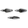 CHAFT paire de clignotants moto FRESH led + rappel feu HOMOLOGUE CE