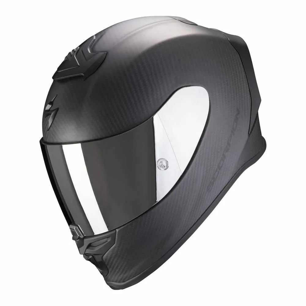 SCORPION casque intégral moto racing EXO-R1 CARBON AIR SOLID Noir mat