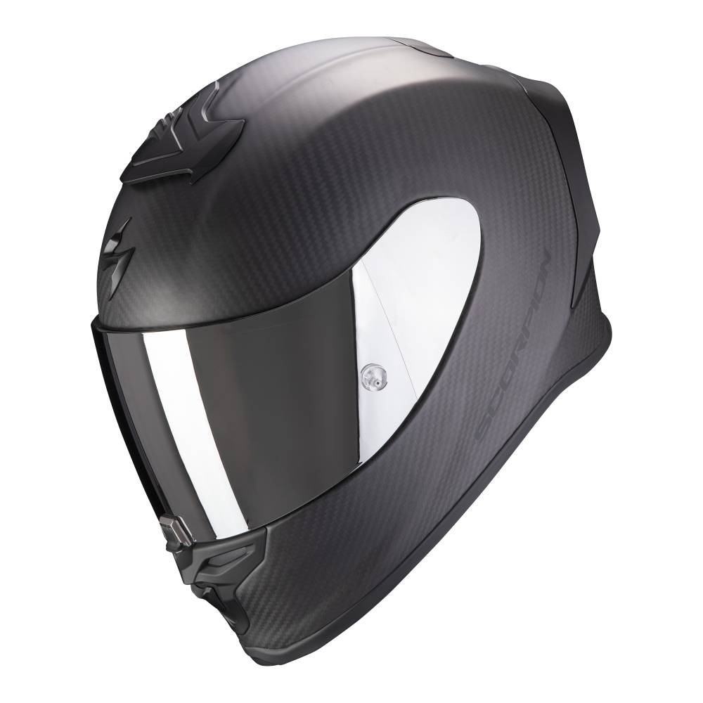 SCORPION EXO-R1 CARBON AIR SOLID full-face moto racing helmet Matt Black