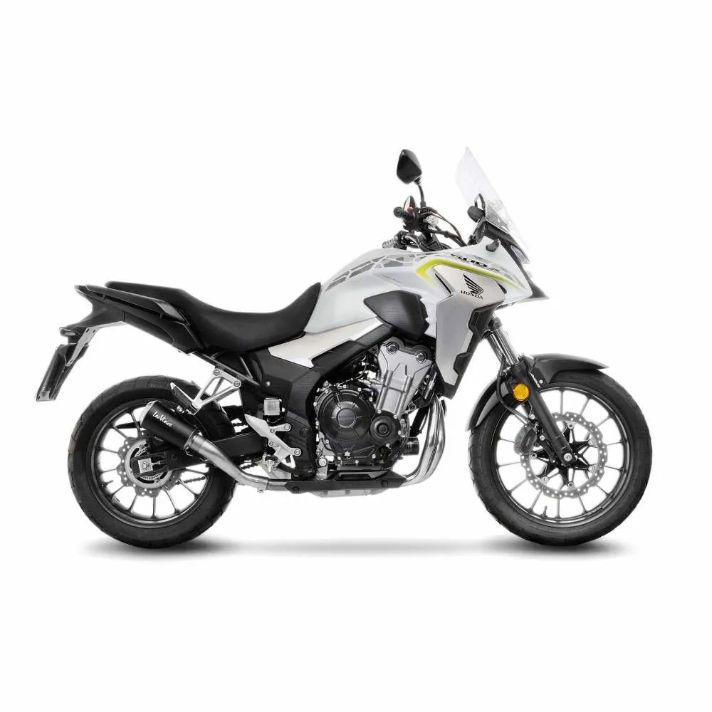 LEOVINCE HONDA CB500 F X & CBR 500 R 2019 2021 LV-10 RACING BLACK pot d'échappement NON homologué 15236B