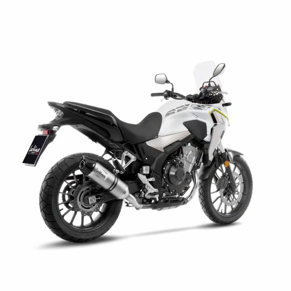LEOVINCE HONDA CB500 F / X  / CBR 500 R / 2019 2023 LVONE EvoII INOX silencer  EURO5+ - 14314E
