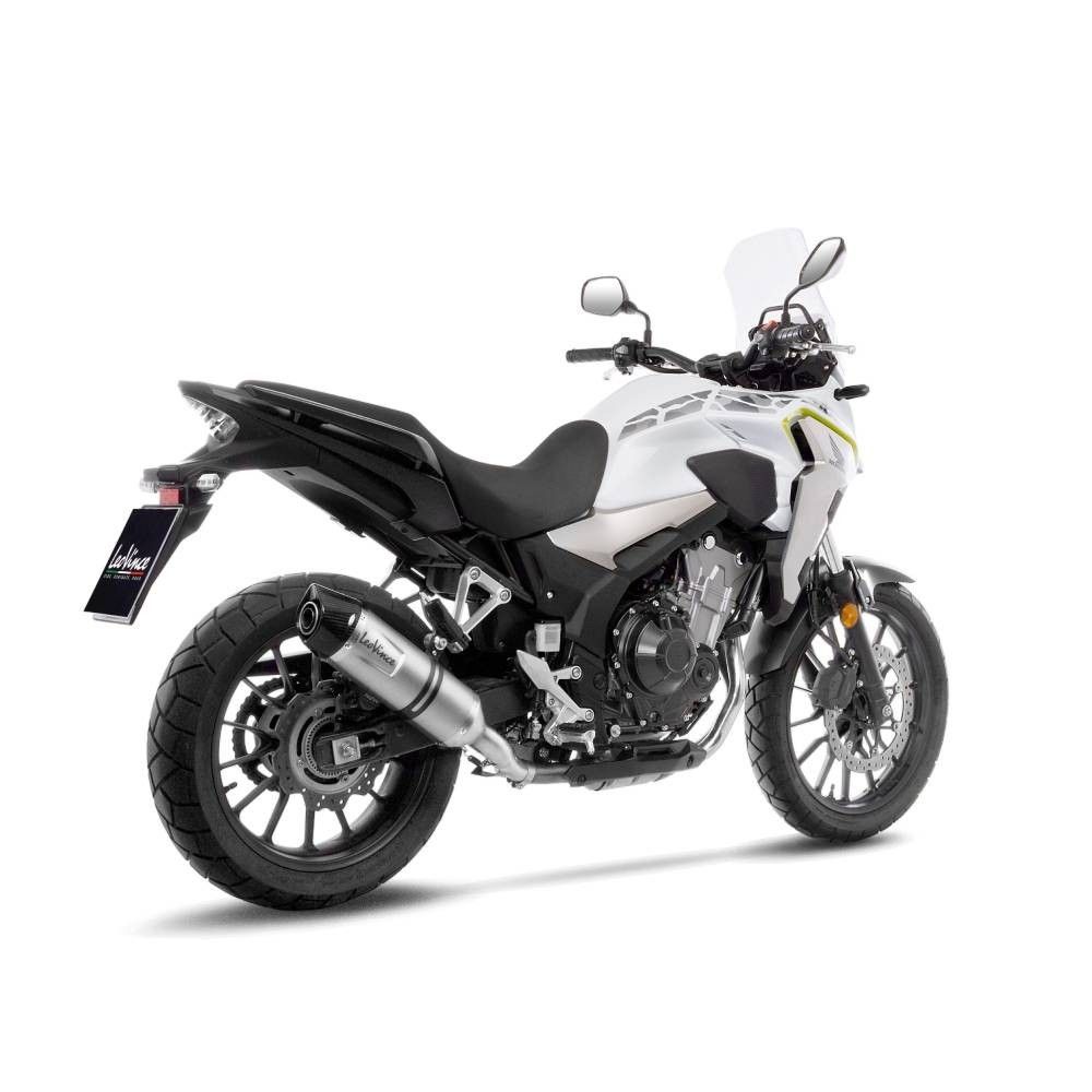 LEOVINCE HONDA CB500 F X & CBR 500 R 2019 2021 LVONE EvoII INOX silencer EURO 4 14314E