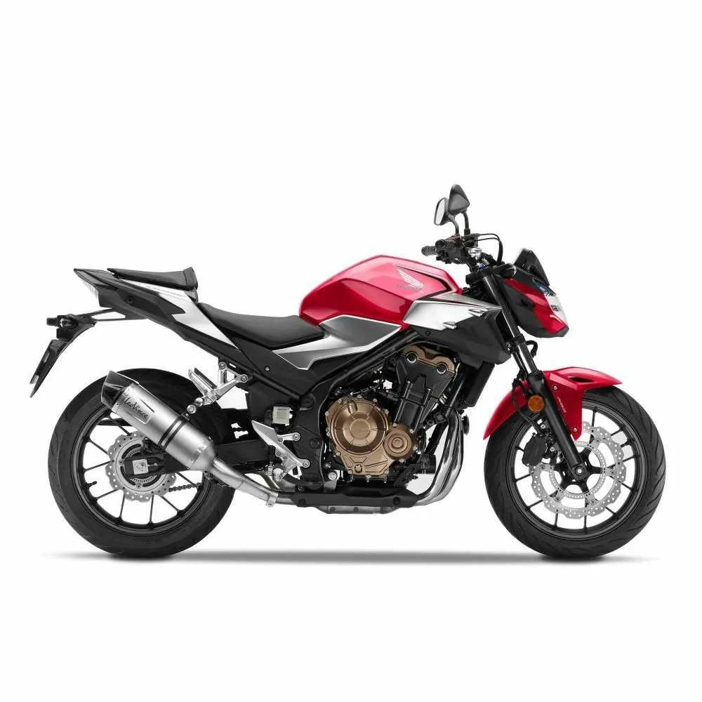 LEOVINCE HONDA CB500 F / X  / CBR 500 R / 2019 2023 LVONE EvoII INOX silencer  EURO5+ - 14314E