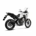 LEOVINCE HONDA CB500 F / X / CBR 500 R / 2019 2023 NERO BLACK exhaust EURO4/5 14058