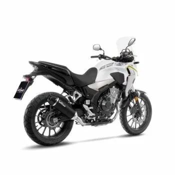 LEOVINCE HONDA CB500 F / X / CBR 500 R / 2019 2023 NERO BLACK exhaust EURO4/5 14058