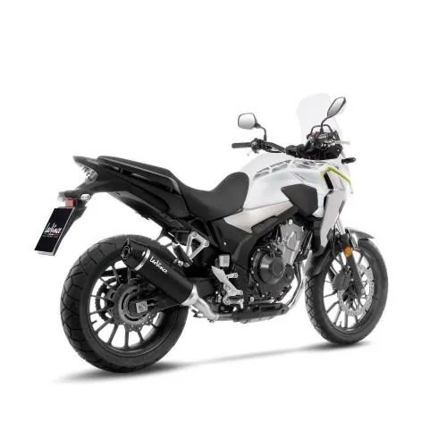 LEOVINCE HONDA CB500 F / X / CBR 500 R / 2019 2023 NERO BLACK exhaust EURO4/5 14058