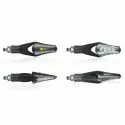 CHAFT pair of universal led HECKER indicators CE approved for motorcycle