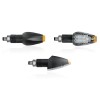 CHAFT pair of universal led MANGA indicators CE approved for motorcycle - IN646