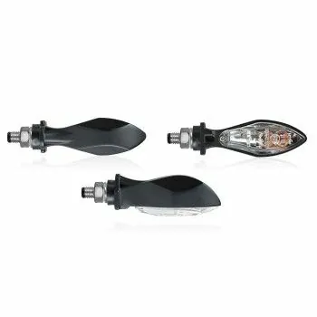 CHAFT paire de clignotants moto universels SCOOP à ampoule HOMOLOGUE CE