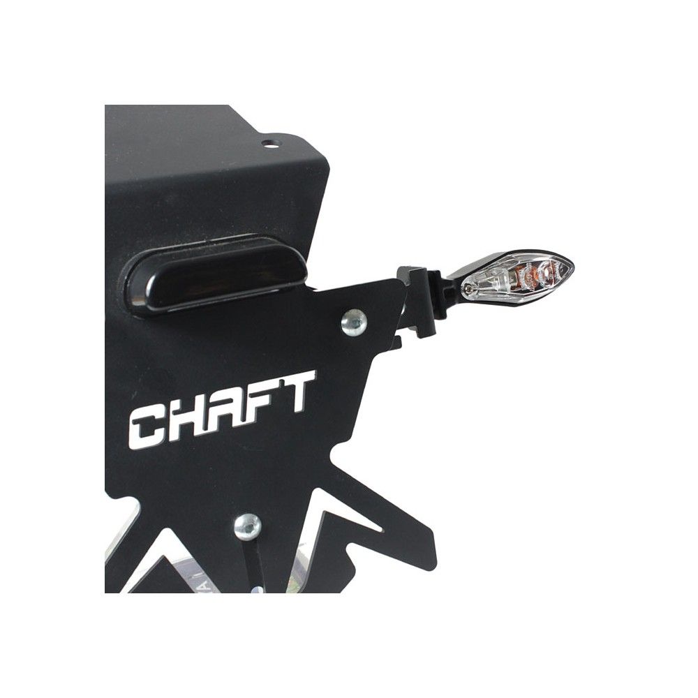 CHAFT paire de clignotants moto universels SCOOP à ampoule HOMOLOGUE CE