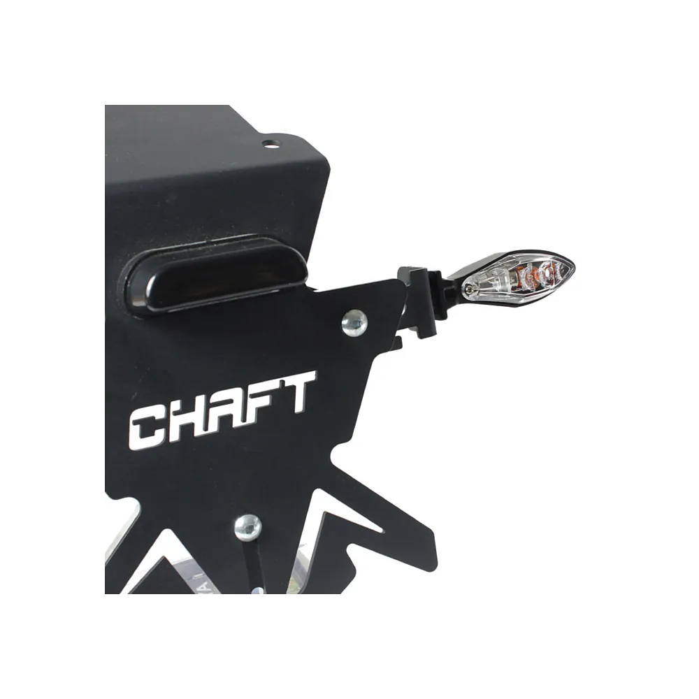 CHAFT paire de clignotants moto universels SCOOP à ampoule HOMOLOGUE CE