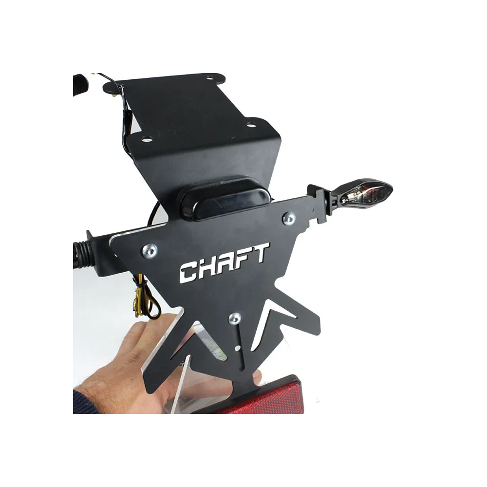 CHAFT paire de clignotants moto universels SCOOP à ampoule HOMOLOGUE CE
