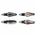 CHAFT paire de clignotants moto universels SOUND à ampoule HOMOLOGUE CE