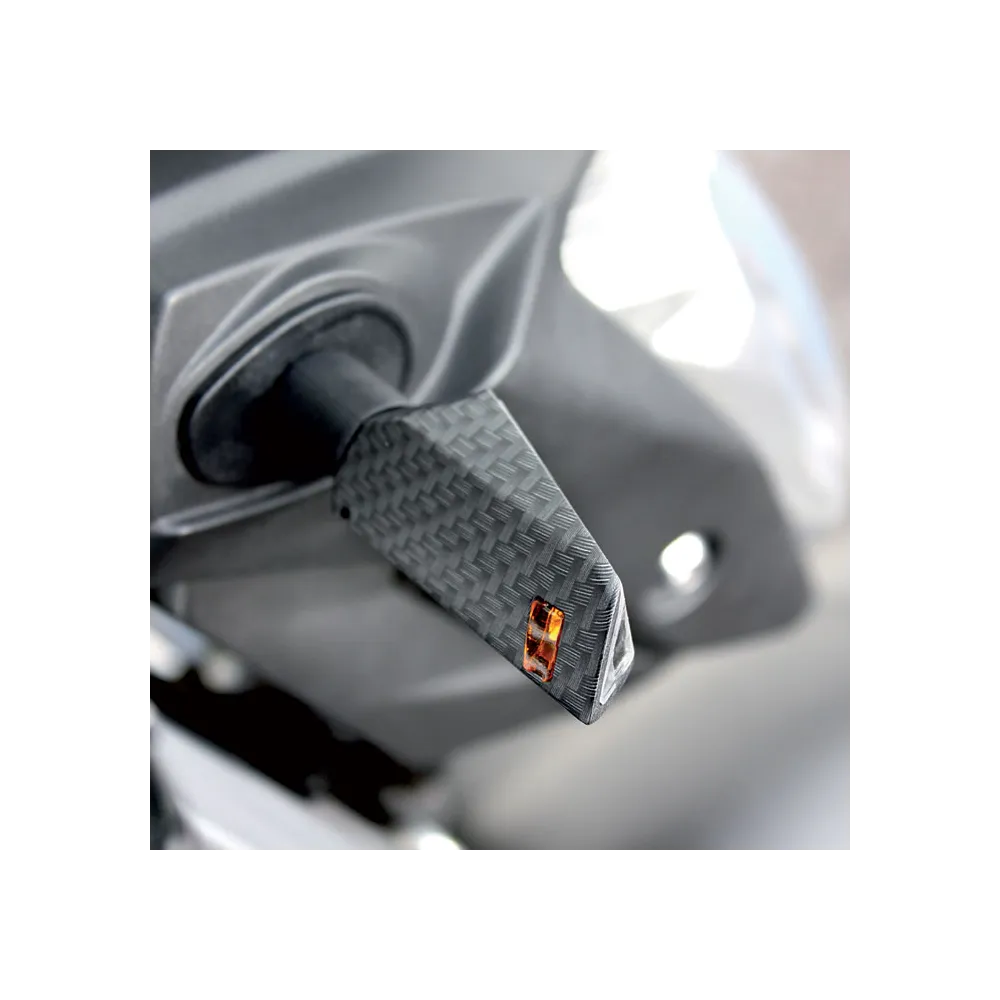 CHAFT paire de clignotants moto universels SWORD à ampoule HOMOLOGUE CE