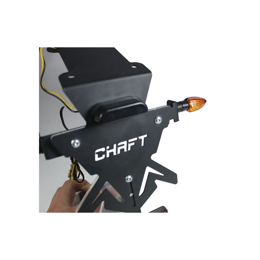 CHAFT paire de clignotants moto universels TINNY à ampoule HOMOLOGUE CE