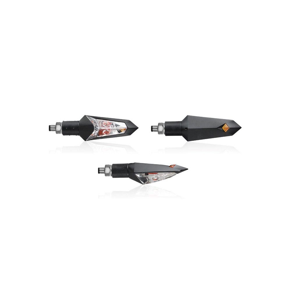 CHAFT pair of universal bulb TROOPER indicators CE approved for motorcycle