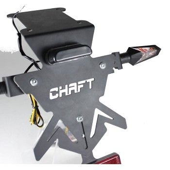 CHAFT paire de clignotants moto universels TROOPER à ampoule HOMOLOGUE CE