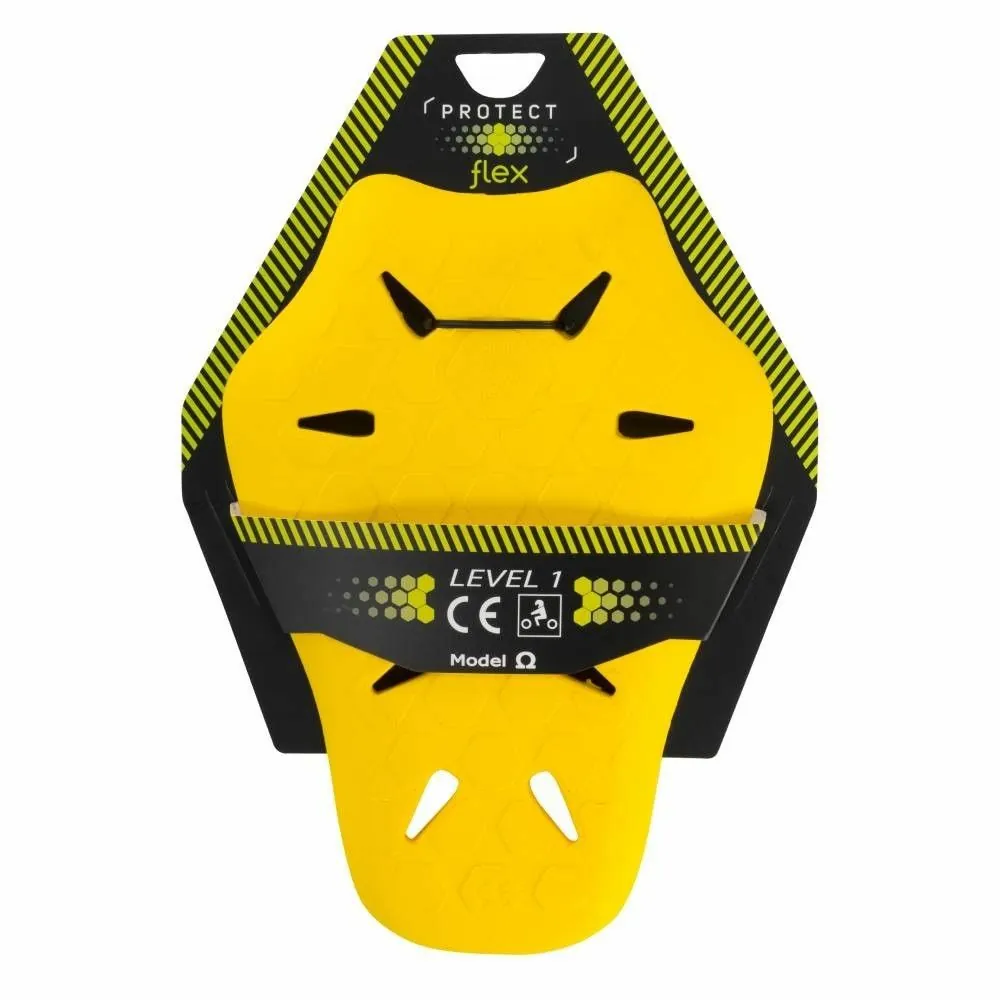 SEGURA protection dorsale CE OMEGA pour blouson veste homme femme niveau 1 jaune - SAA240