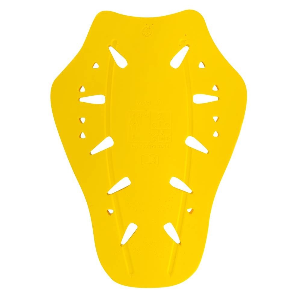 SEGURA protection dorsale CE OMEGA pour blouson veste homme femme niveau 2 jaune - SAA260