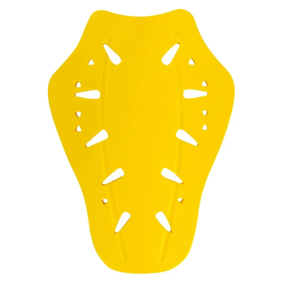 SEGURA protection dorsale CE OMEGA pour blouson veste homme femme niveau 2 jaune - SAA260